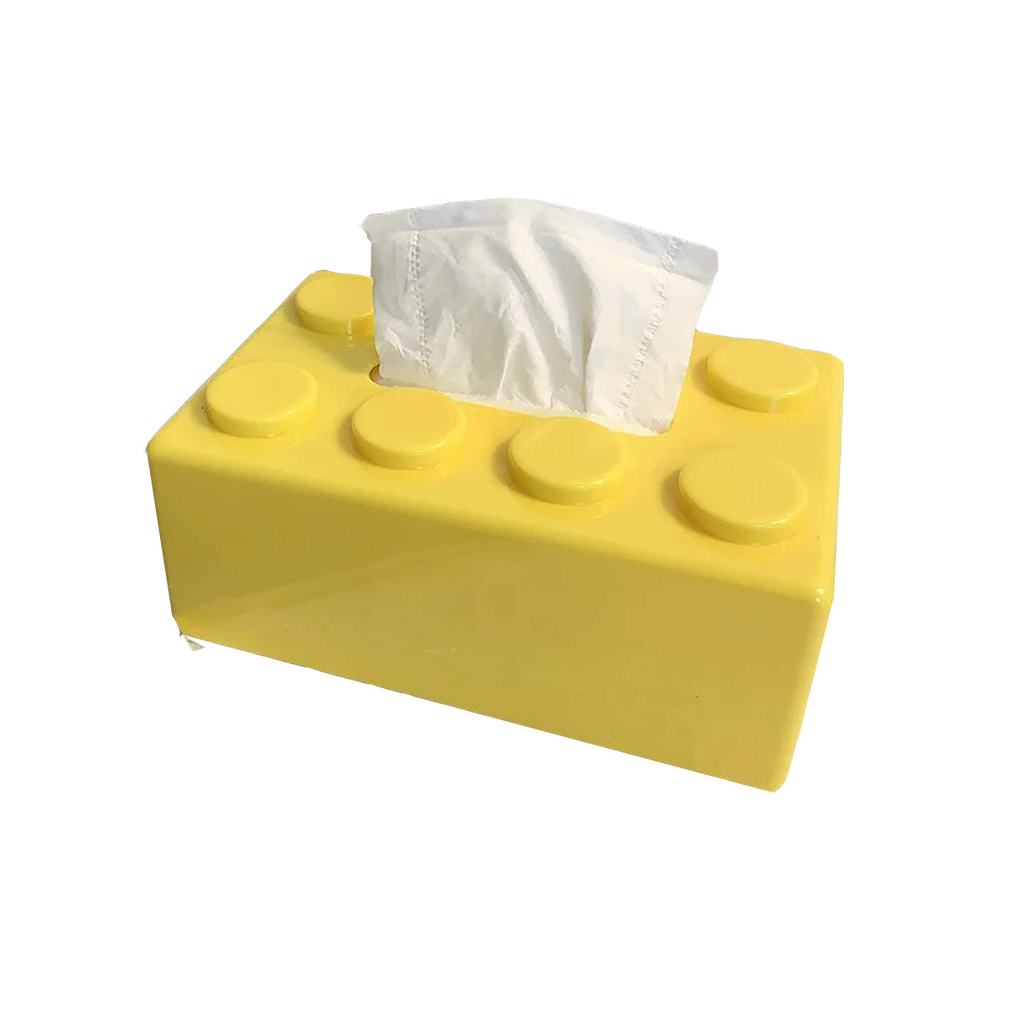 Caixa de Lenços de Papel de Blocos de Construção