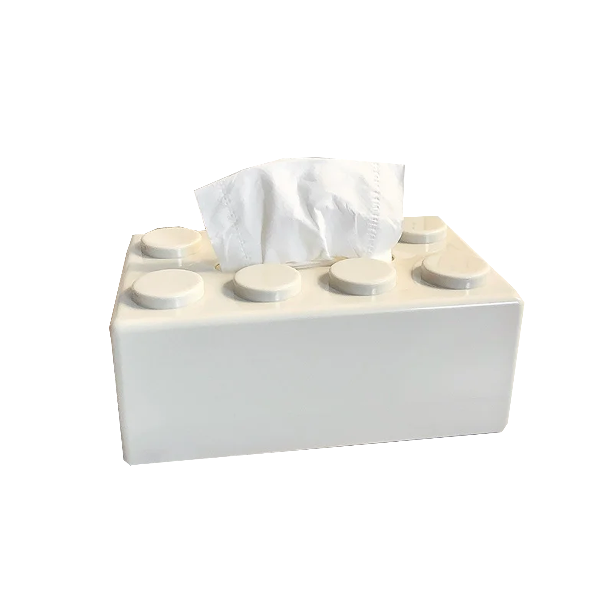 Caixa de Lenços de Papel de Blocos de Construção