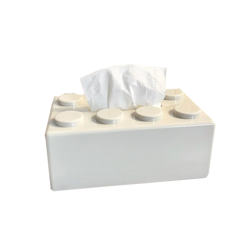 Caixa de Lenços de Papel de Blocos de Construção