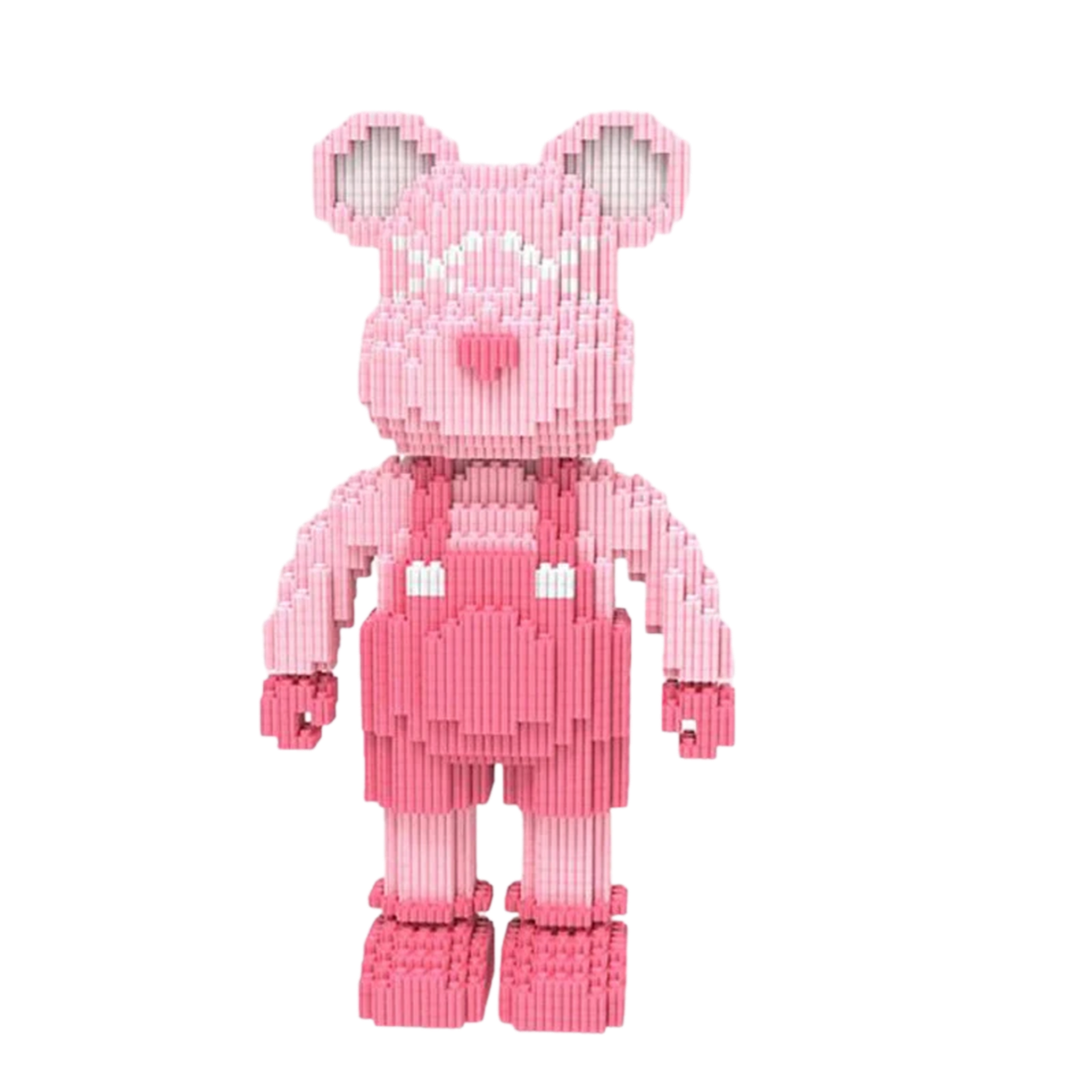 Brinquedo Urso Bearbrick de Blocos de Montar DIY
