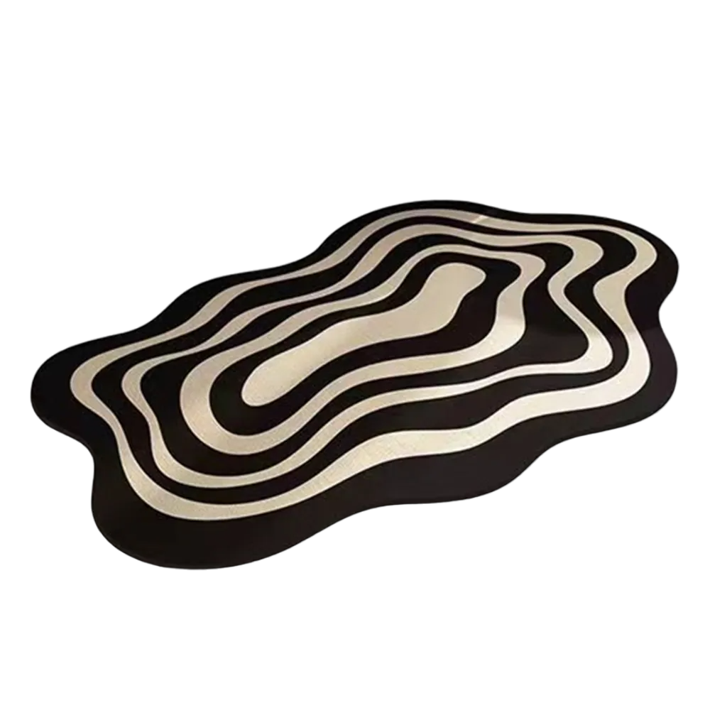 Tapete Antiderrapante Abstrato