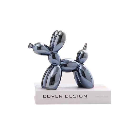 Mini Escultura de Cachorro de Bexiga