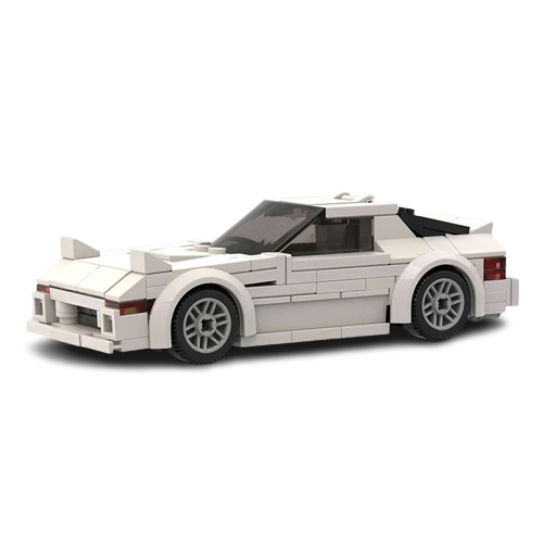Carro de Miniatura de Blocos de Montar Mazda RX-7