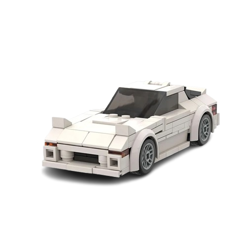 Carro de Miniatura de Blocos de Montar Mazda RX-7