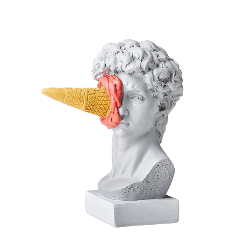 Estátua de David Nórdica Moderna