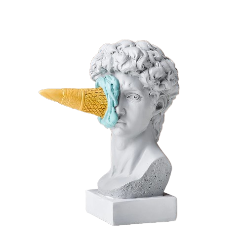 Estátua de David Nórdica Moderna