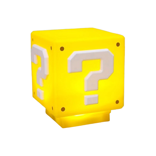 Luminária Super Mario Bros de Bloco Interrogação
